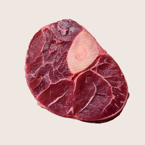 Fresh halal beef shank, perfect for slow-cooked meals, available at a halal meat butcher shop near Central Florida. Sourced from a trusted halal food butcher in Central Florida.